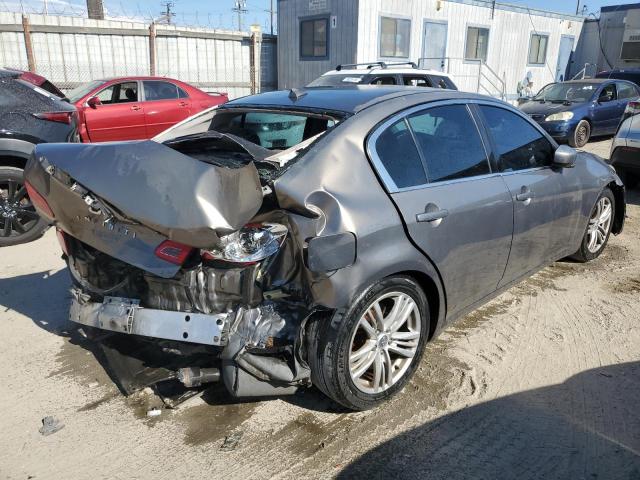 JN1CV6AP2AM407263 - 2010 INFINITI G37 BASE GRAY photo 3