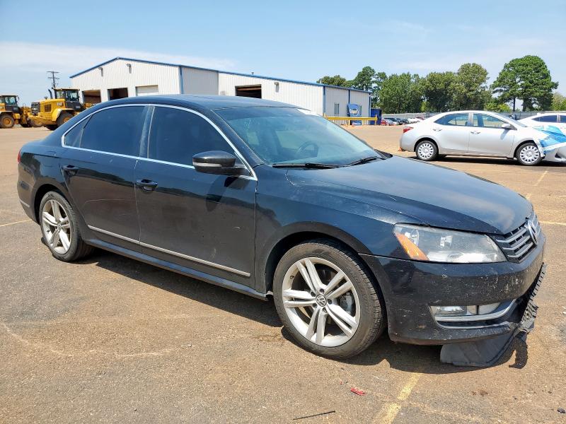 1VWCN7A34EC099389 - 2014 VOLKSWAGEN PASSAT SEL შავი ფოტო 4