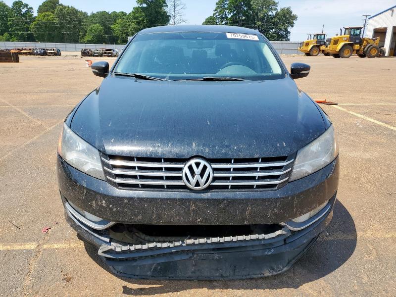 1VWCN7A34EC099389 - 2014 VOLKSWAGEN PASSAT SEL შავი ფოტო 5