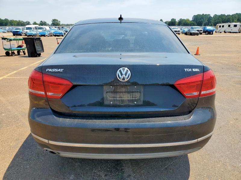 1VWCN7A34EC099389 - 2014 VOLKSWAGEN PASSAT SEL შავი ფოტო 6