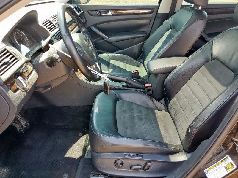 1VWCN7A34EC099389 - 2014 VOLKSWAGEN PASSAT SEL შავი ფოტო 7