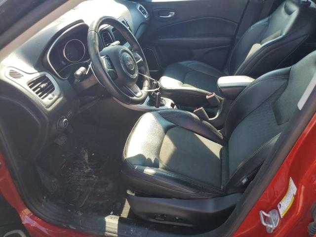 3C4NJCBB1JT165417 - 2018 JEEP COMPASS LATITUDE Rouge photo 7