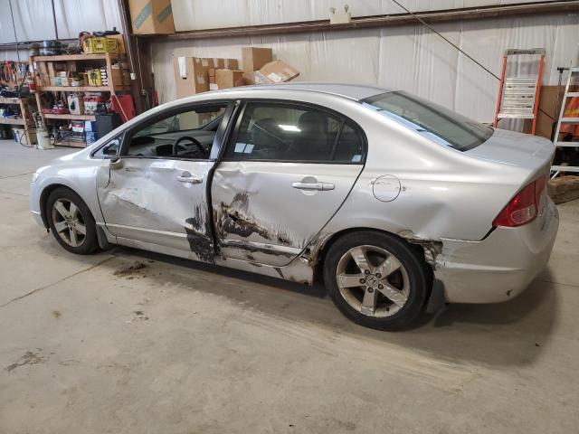 2HGFA16827H008926 - 2007 HONDA CIVIC EX SILVER photo 2