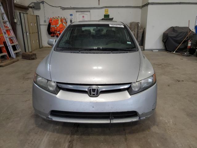 2HGFA16827H008926 - 2007 HONDA CIVIC EX SILVER photo 5