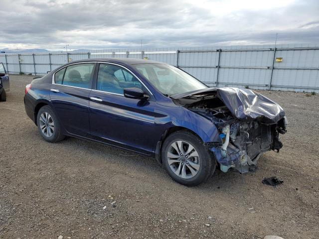 1HGCR2F33EA048305 - 2014 HONDA ACCORD LX BLUE photo 4