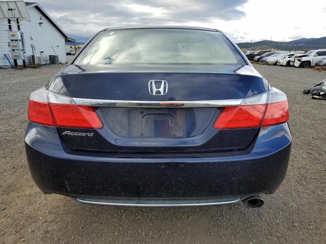 1HGCR2F33EA048305 - 2014 HONDA ACCORD LX BLUE photo 6