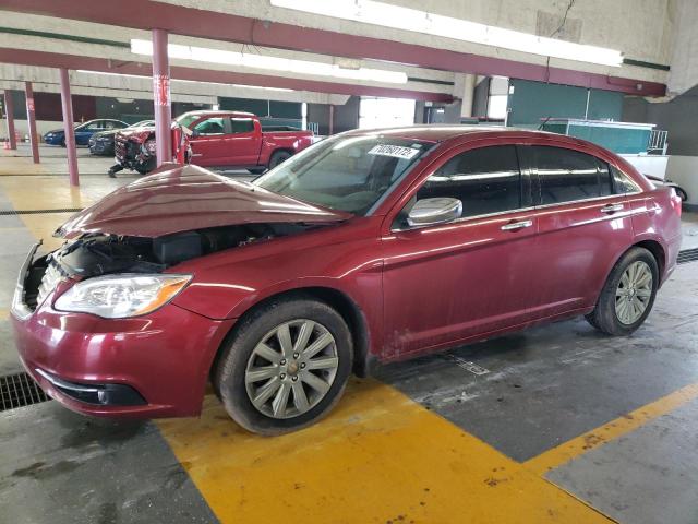 1C3CCBCG4DN597322 - 2013 CHRYSLER 200 LIMITED RED photo 1