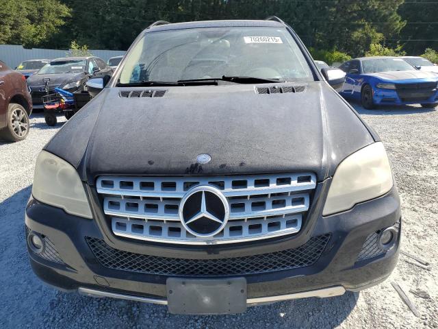4JGBB8GB1AA603832 - 2010 MERCEDES-BENZ ML 350 4MATIC BLACK photo 5