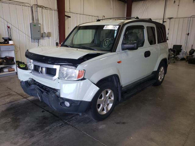 5J6YH2H73AL009228 - 2010 HONDA ELEMENT EX GREEN photo 2