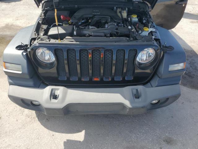 1C4HJXDGXJW200270 - 2018 JEEP WRANGLER U SPORT Սև լուսանկար 12
