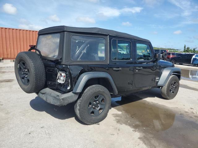 1C4HJXDGXJW200270 - 2018 JEEP WRANGLER U SPORT Սև լուսանկար 3