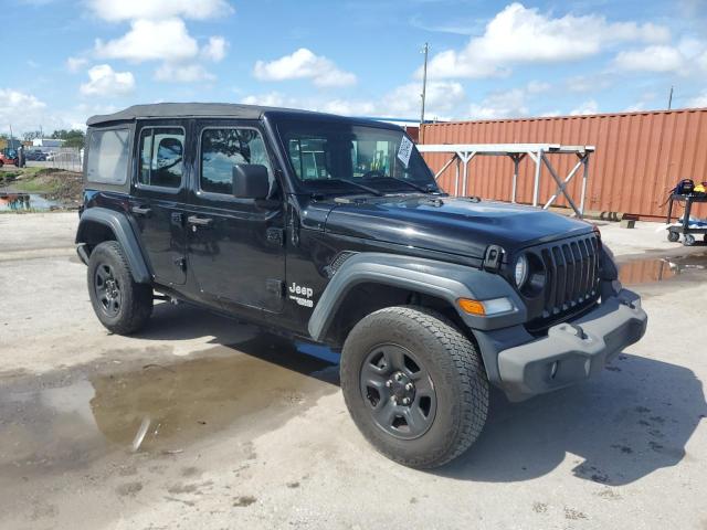 1C4HJXDGXJW200270 - 2018 JEEP WRANGLER U SPORT Սև լուսանկար 4