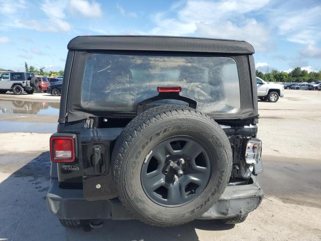 1C4HJXDGXJW200270 - 2018 JEEP WRANGLER U SPORT Սև լուսանկար 6