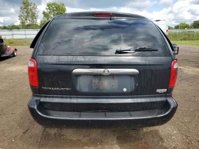 1C4GP45R85B326505 - 2005 CHRYSLER TOWN & COU BLACK photo 6