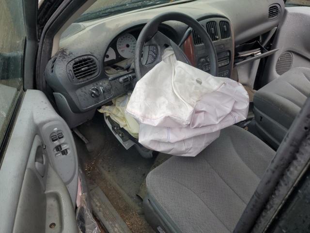 1C4GP45R85B326505 - 2005 CHRYSLER TOWN & COU BLACK photo 8