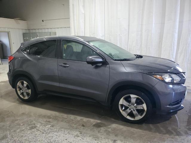 3CZRU6H76HM726271 - 2017 HONDA HR-V EXL ნაცრისფერი ფოტო 4