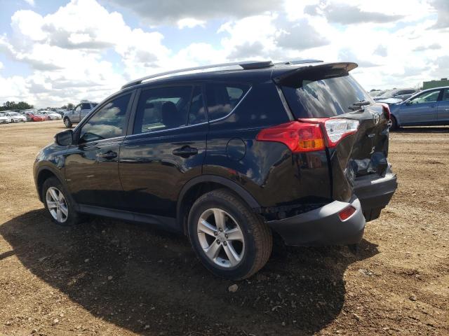 2T3RFREV9DW088661 - 2013 TOYOTA RAV4 XLE BLACK photo 2