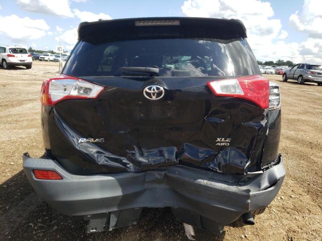 2T3RFREV9DW088661 - 2013 TOYOTA RAV4 XLE BLACK photo 6