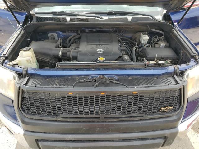 5TFUY5F11EX337816 - 2014 TOYOTA TUNDRA DOUBLE CAB SR/SR5 BLUE photo 11