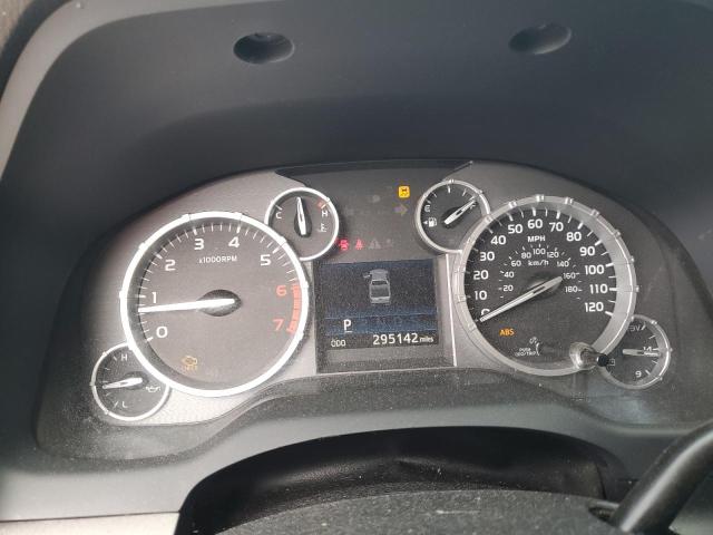 5TFUY5F11EX337816 - 2014 TOYOTA TUNDRA DOUBLE CAB SR/SR5 BLUE photo 9