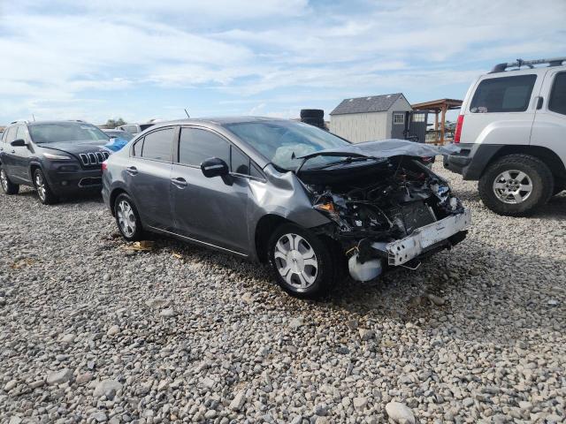 JHMFB4F27CS000637 - 2012 HONDA CIVIC HYBRID ნაცრისფერი ფოტო 4