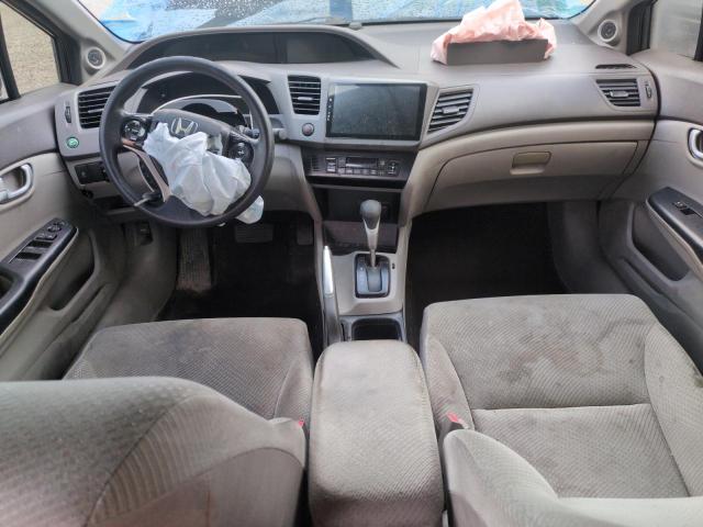 JHMFB4F27CS000637 - 2012 HONDA CIVIC HYBRID ნაცრისფერი ფოტო 8