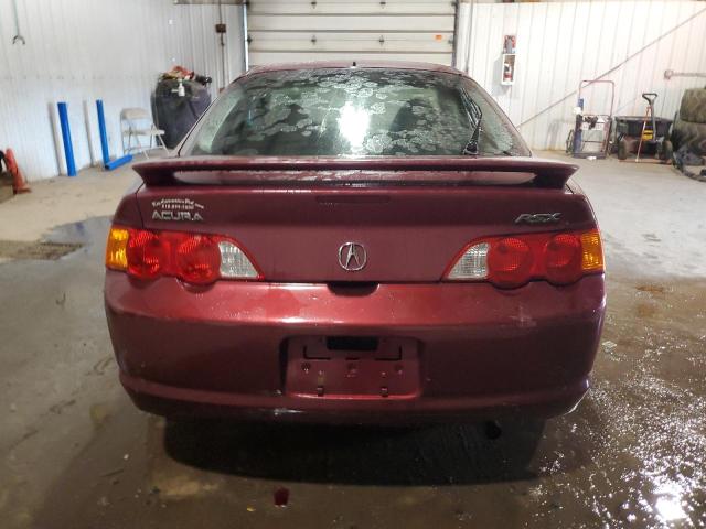 JH4DC54893C009075 - 2003 ACURA RSX RED photo 6