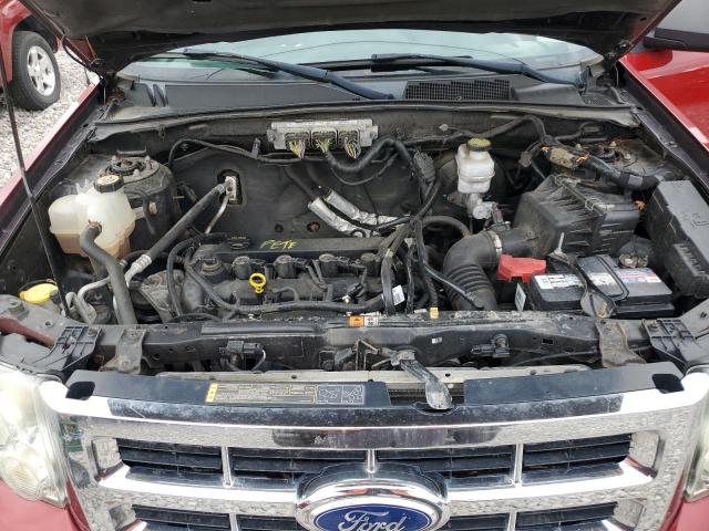 1FMCU0D78BKB86589 - 2011 FORD ESCAPE XLT Қызыл фото 12