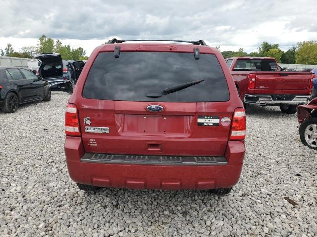 1FMCU0D78BKB86589 - 2011 FORD ESCAPE XLT Қызыл фото 6
