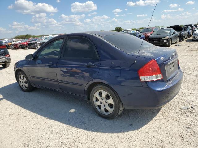 KNAFE121775465277 - 2007 KIA SPECTRA EX BLUE photo 2