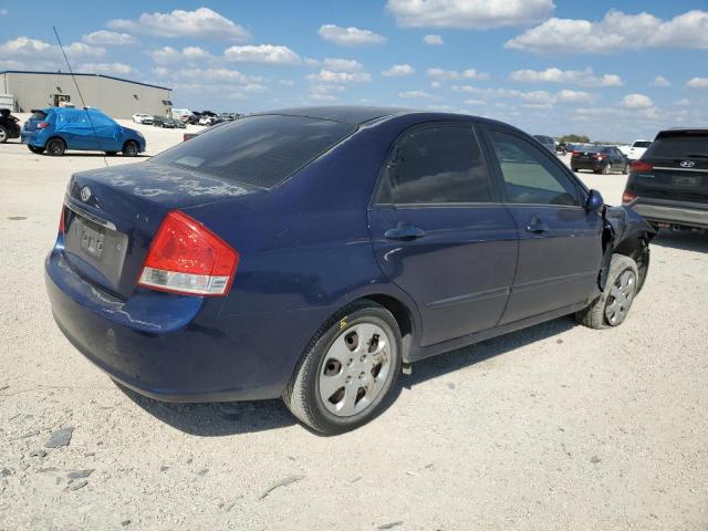 KNAFE121775465277 - 2007 KIA SPECTRA EX BLUE photo 3