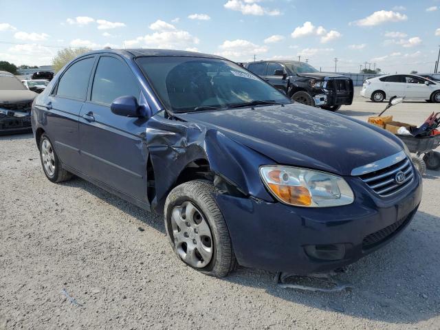 KNAFE121775465277 - 2007 KIA SPECTRA EX BLUE photo 4