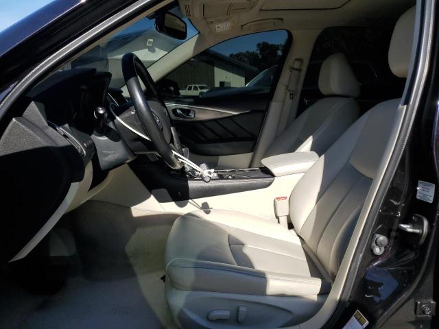 JN1BV7AR8FM402840 - 2015 INFINITI Q50 BASE BLACK photo 7