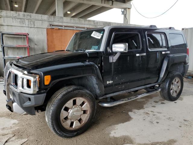 5GTEN13E398128714 - 2009 HUMMER H3 BLACK photo 1