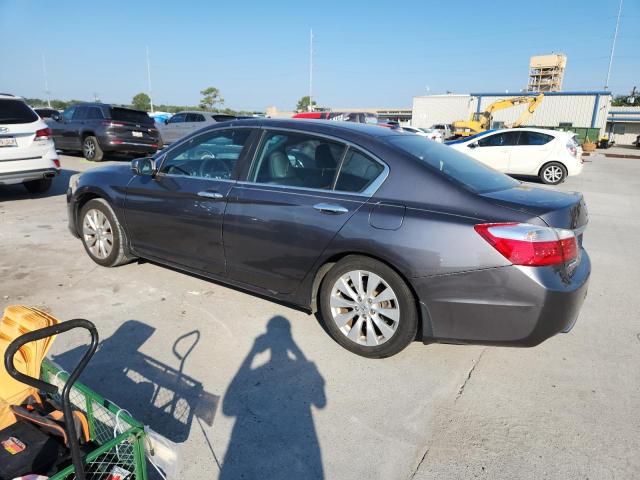 1HGCR2F84DA054348 - 2013 HONDA ACCORD EXL GRAY photo 2