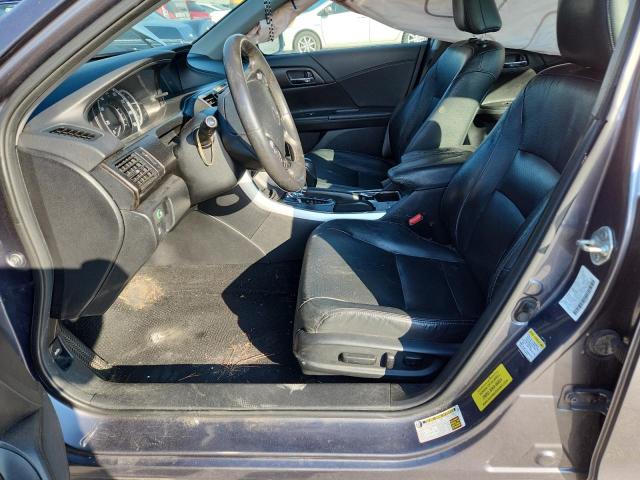 1HGCR2F84DA054348 - 2013 HONDA ACCORD EXL GRAY photo 7