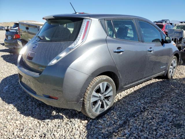 1N4AZ0CPXFC323584 - 2015 NISSAN LEAF S GRAY photo 3