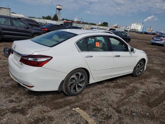 1HGCR3F03GA000995 - 2016 HONDA ACCORD EXL WHITE photo 3