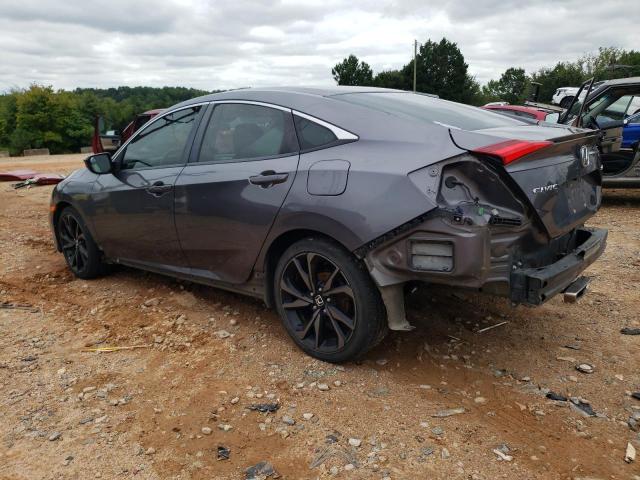 19XFC2F87KE033792 - 2019 HONDA CIVIC SPORT ნაცრისფერი ფოტო 2