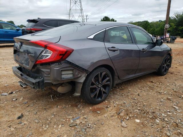 19XFC2F87KE033792 - 2019 HONDA CIVIC SPORT ნაცრისფერი ფოტო 3