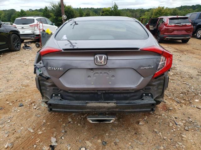 19XFC2F87KE033792 - 2019 HONDA CIVIC SPORT ნაცრისფერი ფოტო 6