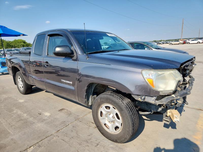 5TFTX4CN6FX051784 - 2015 TOYOTA TACOMA ACCESS CAB ნაცრისფერი ფოტო 4