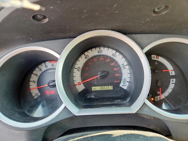 5TFTX4CN6FX051784 - 2015 TOYOTA TACOMA ACCESS CAB ნაცრისფერი ფოტო 9