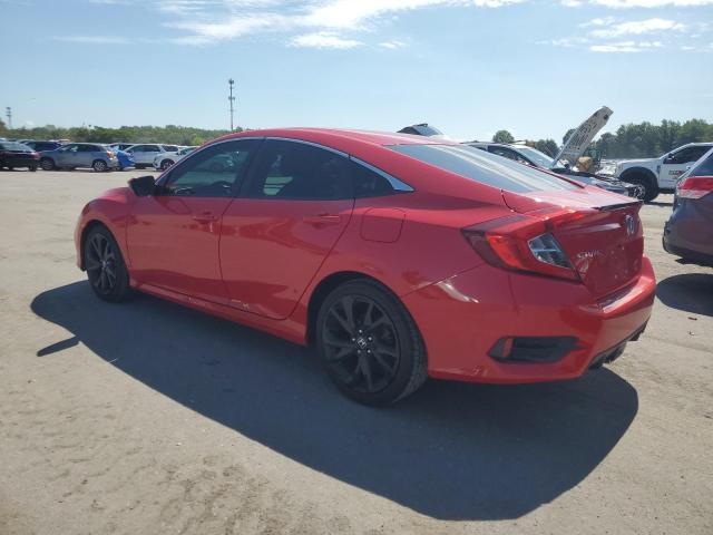 2HGFC2F87KH572225 - 2019 HONDA CIVIC SPORT RED photo 2
