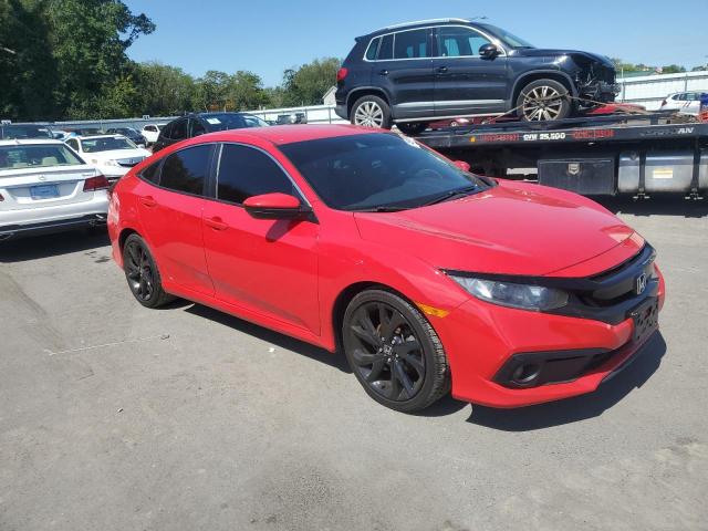 2HGFC2F87KH572225 - 2019 HONDA CIVIC SPORT RED photo 4