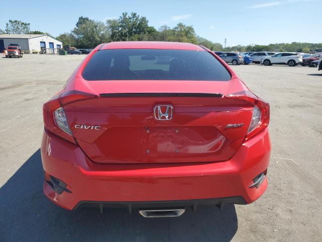 2HGFC2F87KH572225 - 2019 HONDA CIVIC SPORT RED photo 6