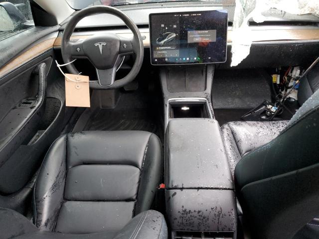 5YJ3E1EA9MF098216 - 2021 TESLA MODEL 3 GRAY photo 8