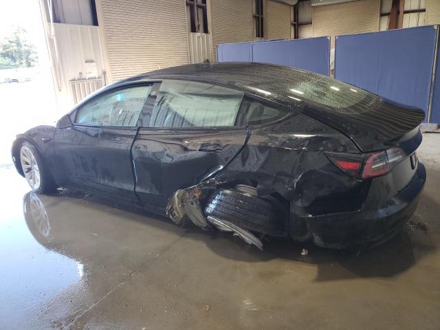 5YJ3E1EA3NF286571 - 2022 TESLA MODEL 3 შავი ფოტო 2