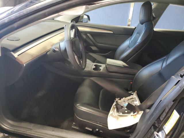 5YJ3E1EA3NF286571 - 2022 TESLA MODEL 3 შავი ფოტო 7