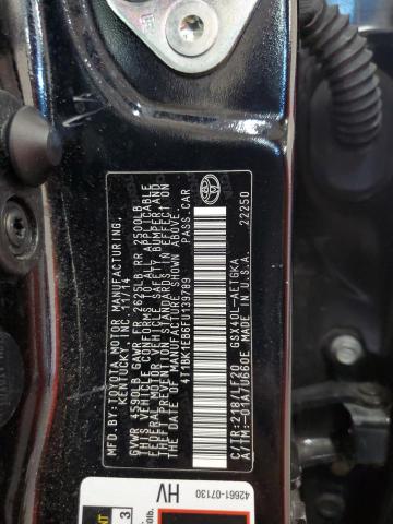 4T1BK1EB6FU139789 - 2015 TOYOTA AVALON XLE BLACK photo 12